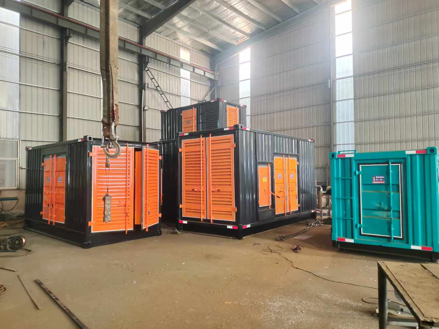 康乐500kw柴油发电机组可以带动多少功率设备？